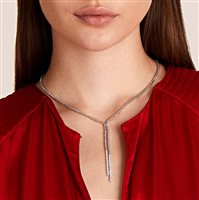 Necklace Rosato Woman Cubica in Silver Zirconia RZC042 - RZC042